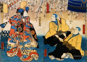  unis - Shuka Bando I Utagawa Kunisada japonais